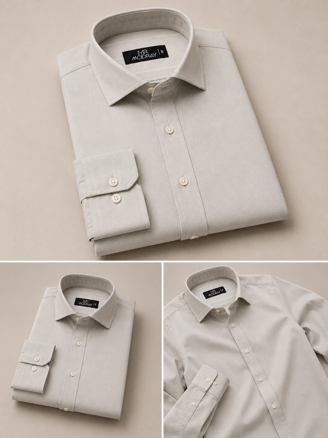 Camel Brown Dress Shirt