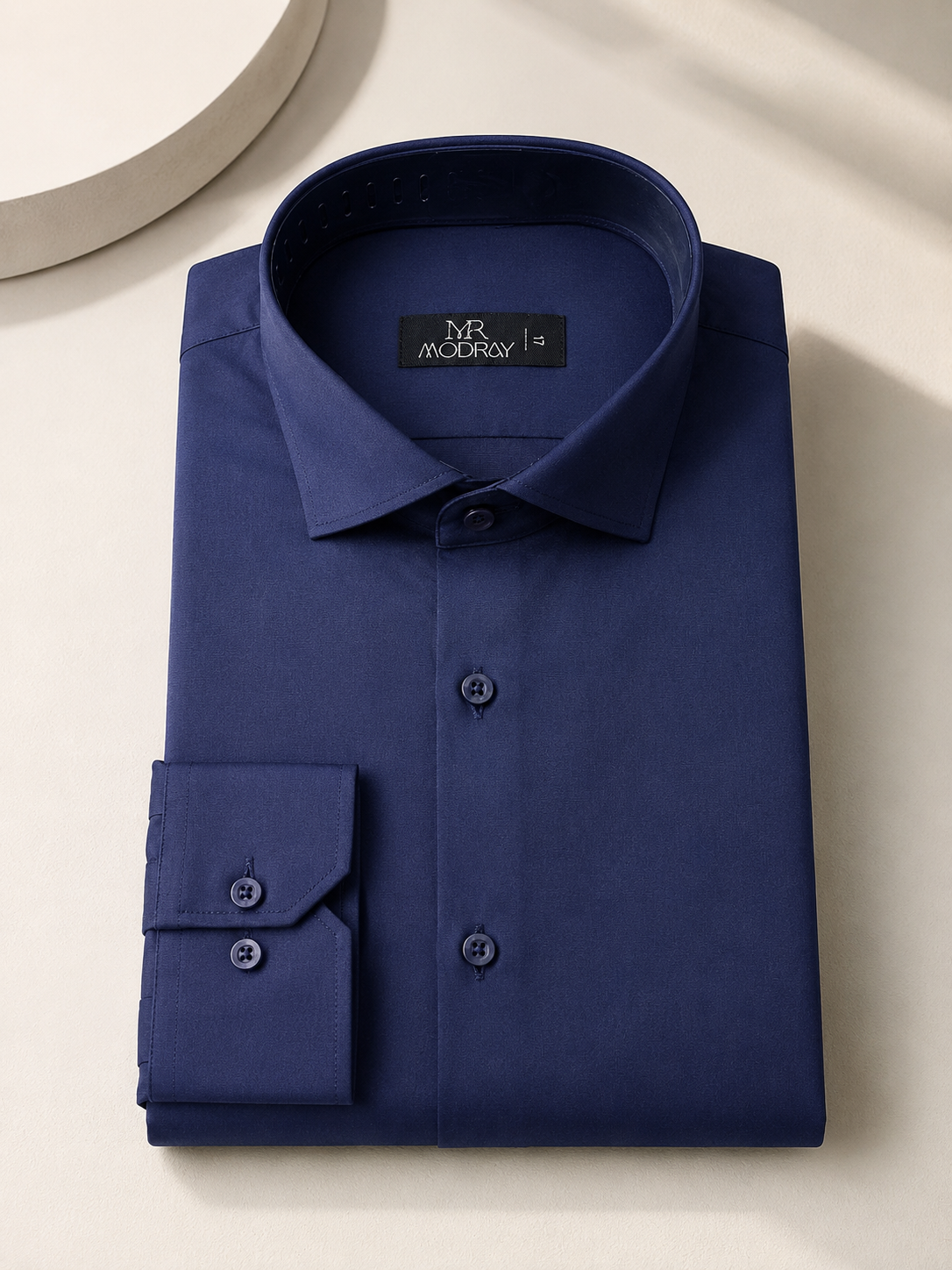Navy Blue Dress Shirt