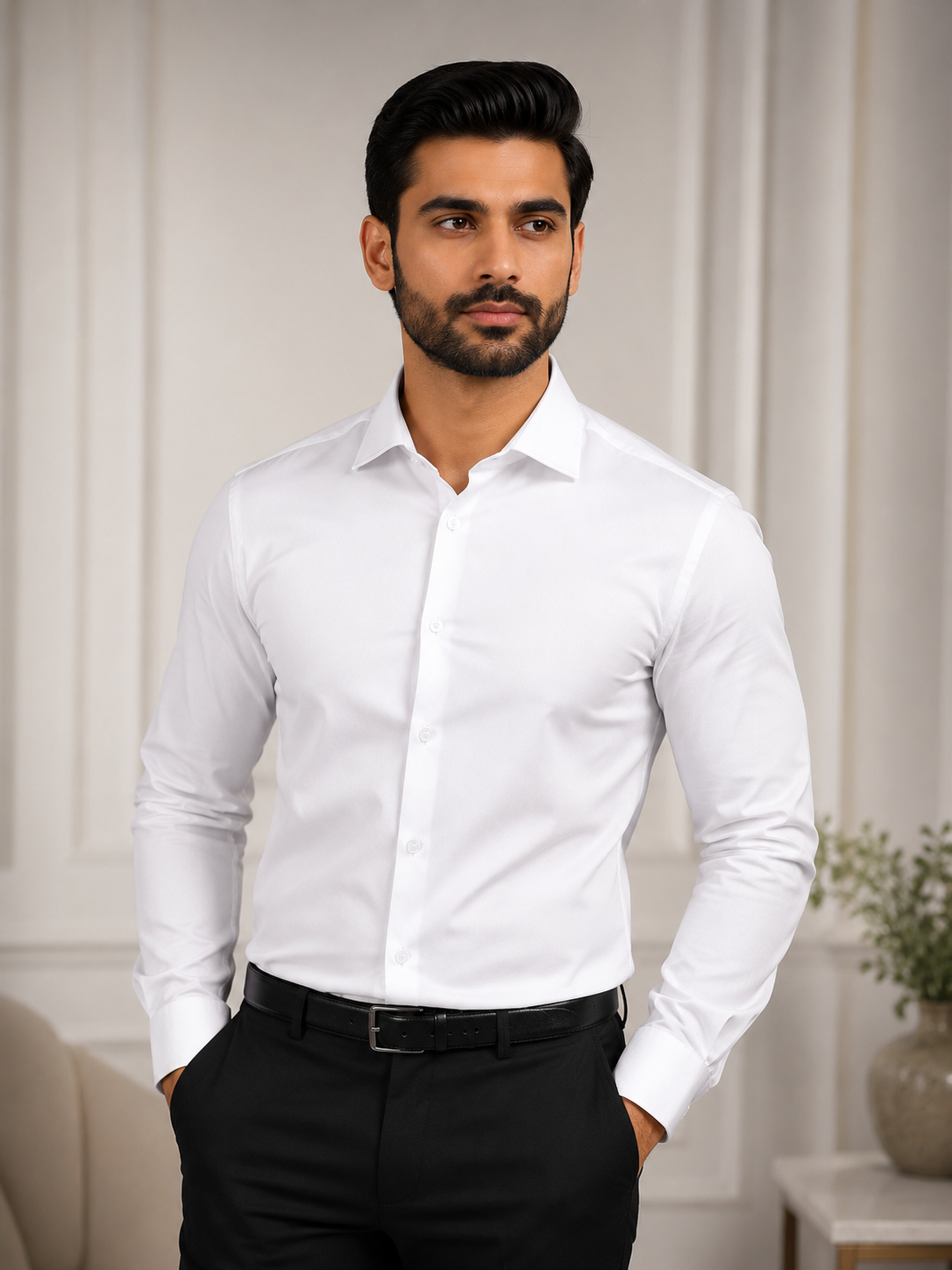 Off White Dress Shirt
