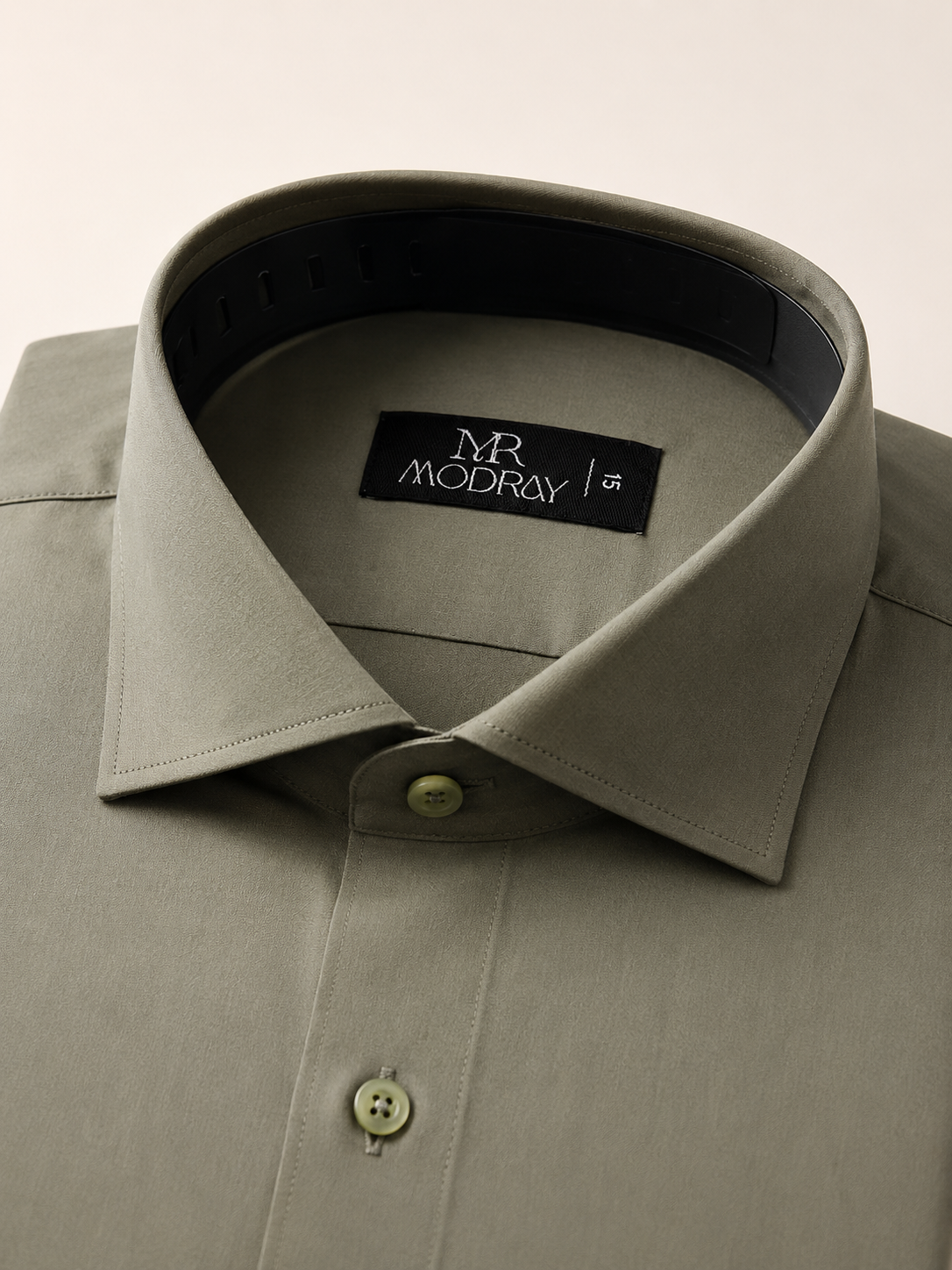 Olive Green Dress Shirt